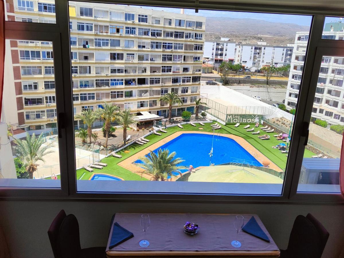 Residencial Los Molinos Con Piscina, Tv Internacional Y Wifi بلايا ديل إنغلز المظهر الخارجي الصورة