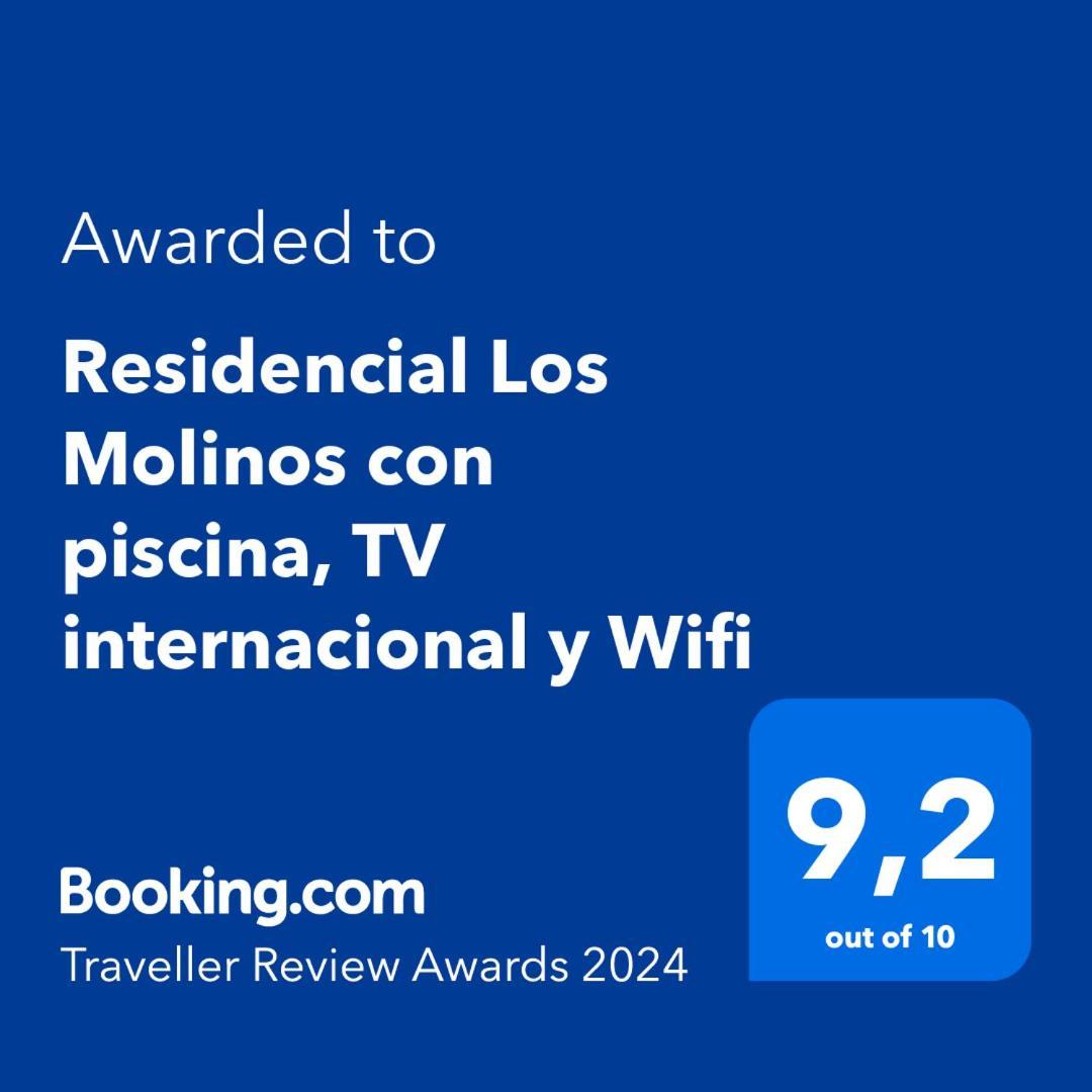Residencial Los Molinos Con Piscina, Tv Internacional Y Wifi بلايا ديل إنغلز المظهر الخارجي الصورة